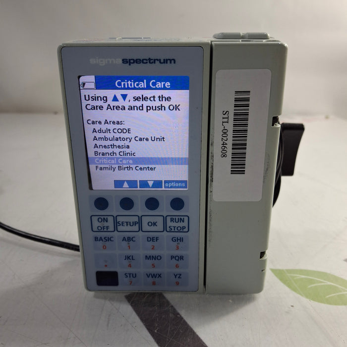 Baxter Sigma Spectrum 6.05.14 without Battery Infusion Pump