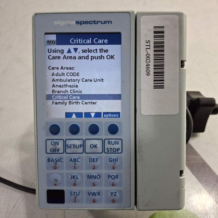 Baxter Sigma Spectrum 6.05.14 without Battery Infusion Pump