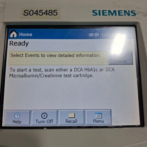 Siemens Siemens DCA Vantage Analyzer Clinical Lab reLink Medical