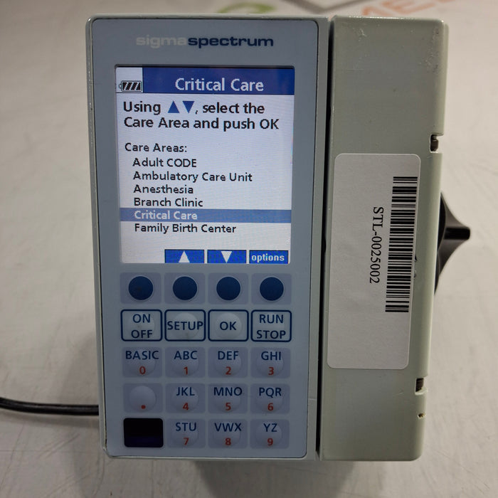 Baxter Sigma Spectrum 6.05.14 without Battery Infusion Pump