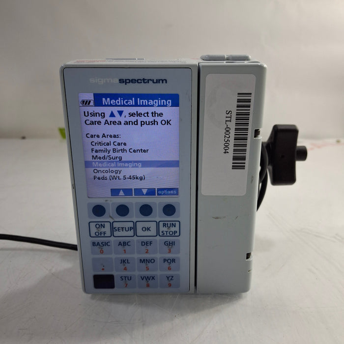 Baxter Sigma Spectrum 6.05.14 without Battery Infusion Pump