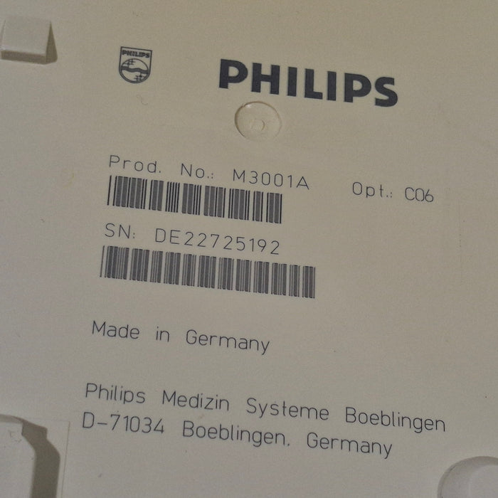 Philips M3001A-C06 Fast SpO2, NIBP, ECG, Temp, IBP MMS Module