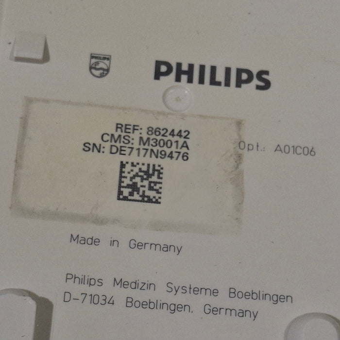 Philips M3001A-A01C06 Fast SpO2, NIBP, ECG, Temp, IBP MMS Module