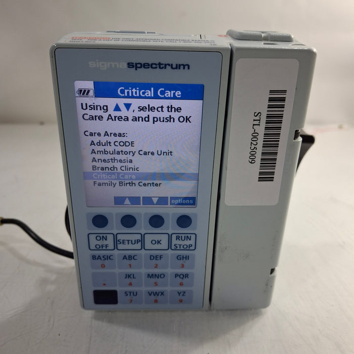 Baxter Sigma Spectrum 6.05.14 without Battery Infusion Pump