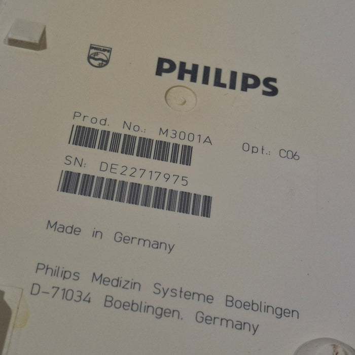 Philips M3001A-C06 Fast SpO2, NIBP, ECG, Temp, IBP MMS Module