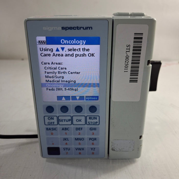 Baxter Sigma Spectrum 6.05.14 without Battery Infusion Pump