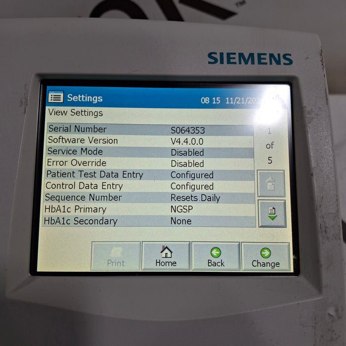 Siemens Siemens DCA Vantage Analyzer Clinical Lab reLink Medical