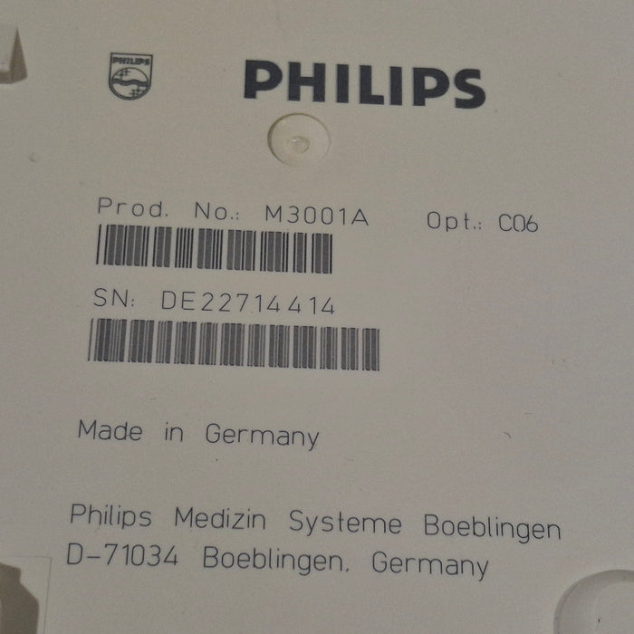 Philips M3001A-C06 Fast SpO2, NIBP, ECG, Temp, IBP MMS Module