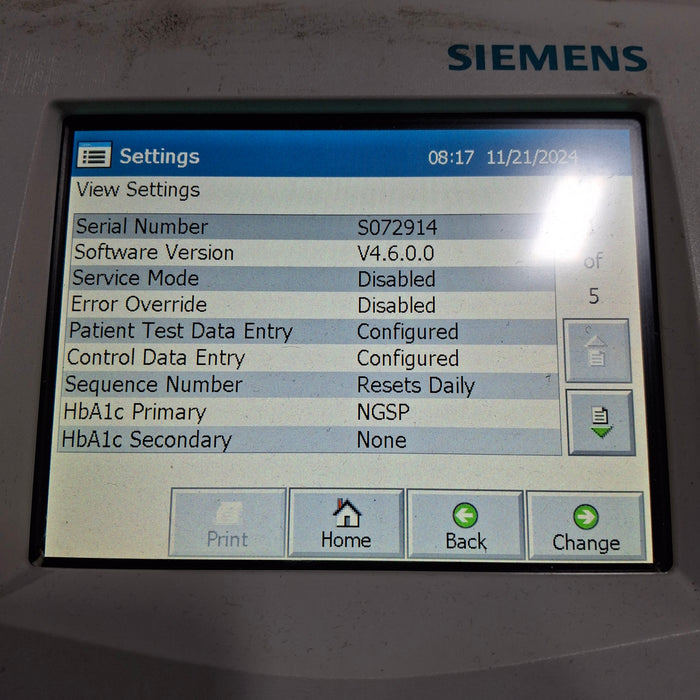 Siemens Siemens DCA Vantage Analyzer Clinical Lab reLink Medical