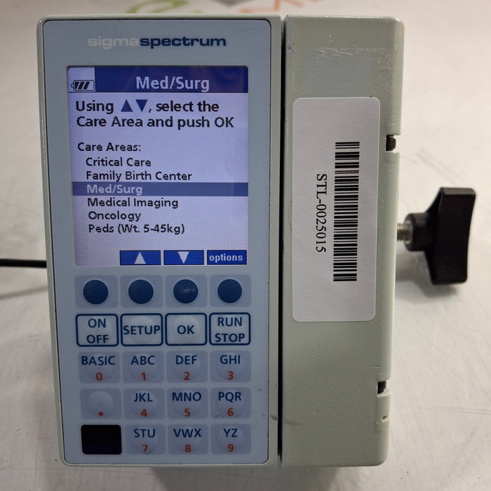 Baxter Sigma Spectrum 6.05.14 without Battery Infusion Pump