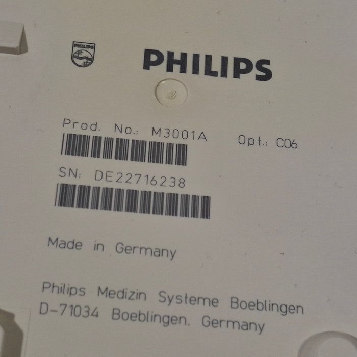 Philips M3001A-C06 Fast SpO2, NIBP, ECG, Temp, IBP MMS Module