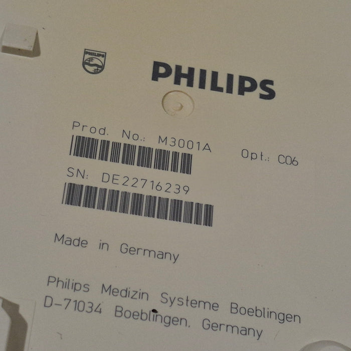 Philips M3001A-C06 Fast SpO2, NIBP, ECG, Temp, IBP MMS Module