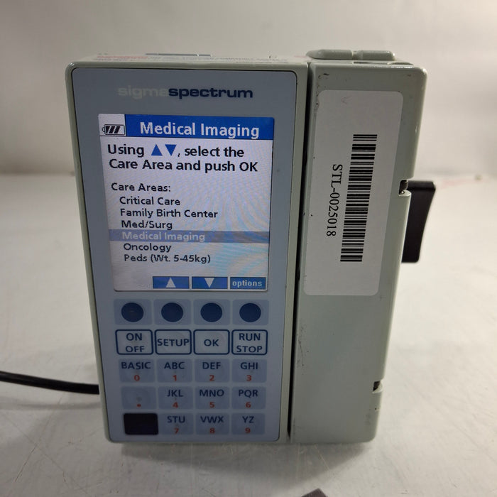 Baxter Sigma Spectrum 6.05.14 without Battery Infusion Pump