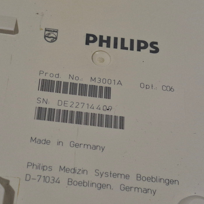 Philips M3001A-C06 Fast SpO2, NIBP, ECG, Temp, IBP MMS Module