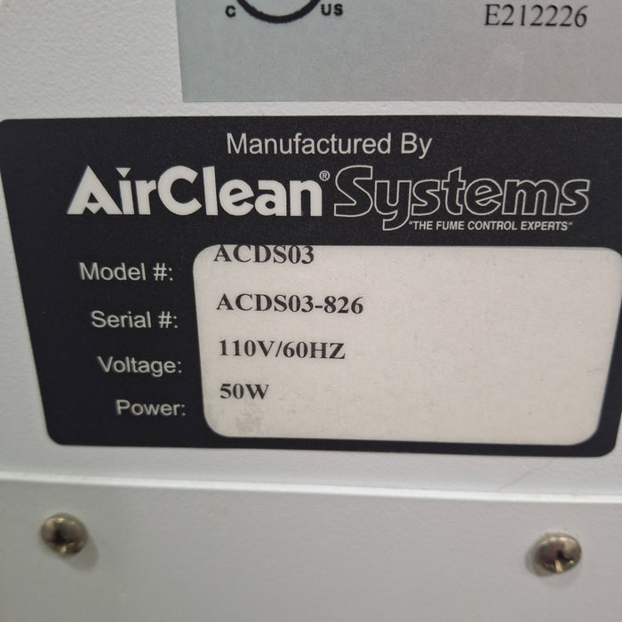 AirClean Systems AirClean Systems AC-DS-03 Automated Deactivation System Research Lab reLink Medical