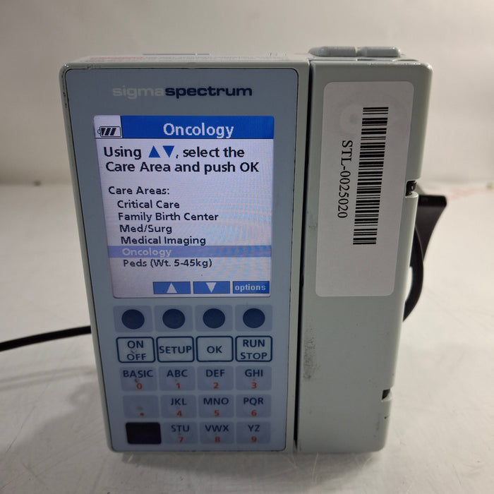 Baxter Sigma Spectrum 6.05.14 without Battery Infusion Pump