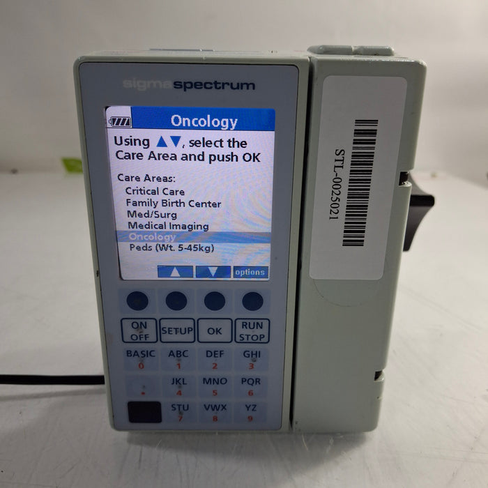 Baxter Sigma Spectrum 6.05.14 without Battery Infusion Pump