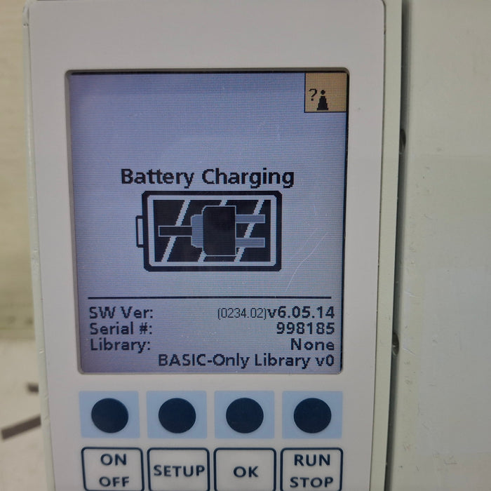 Baxter Sigma Spectrum 6.05.14 with A/B/G/N Battery Infusion Pump