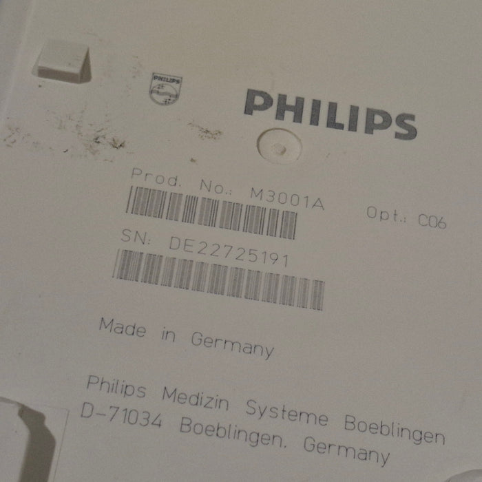 Philips M3001A-C06 Fast SpO2, NIBP, ECG, Temp, IBP MMS Module