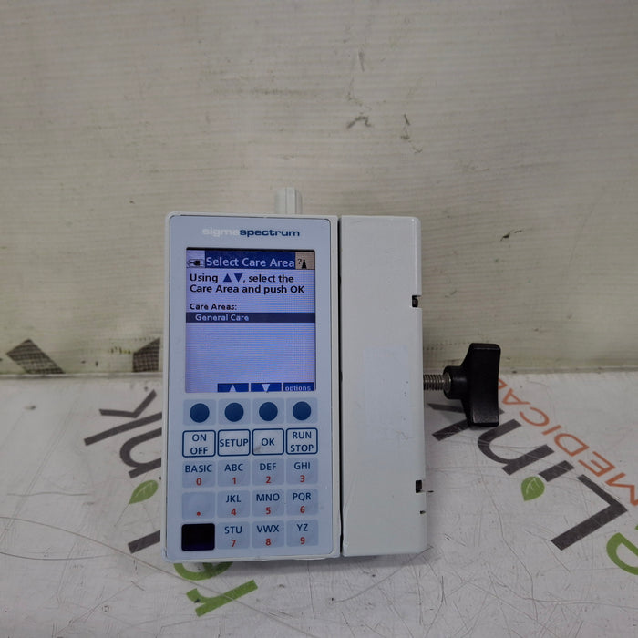 Baxter Sigma Spectrum 6.05.14 with B/G Battery Infusion Pump