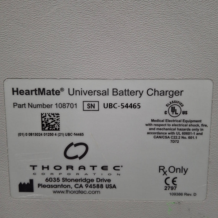 Thoratec Mobile Power Unit Heartmate Charger