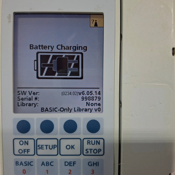 Baxter Sigma Spectrum 6.05.14 with A/B/G/N Battery Infusion Pump