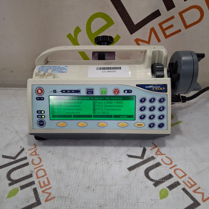 Smiths Medical Smiths Medical Medfusion 3500 Syringe Infusion Pump Infusion Pump reLink Medical