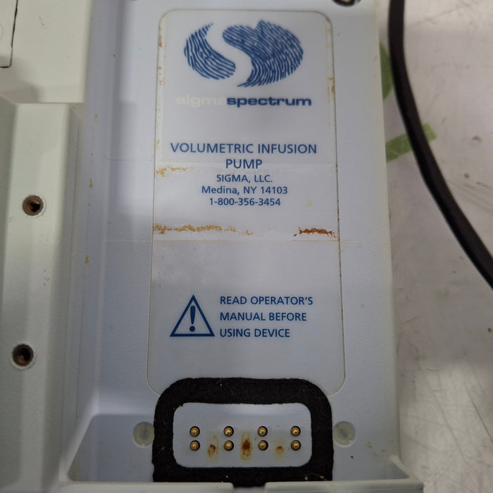 Baxter Sigma Spectrum 6.05.14 with A/B/G/N Battery Infusion Pump