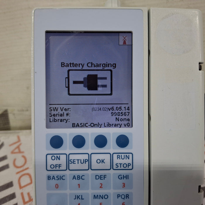 Baxter Sigma Spectrum 6.05.14 with B/G Battery Infusion Pump