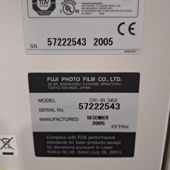 Fujifilm FCR XG5000 Multiplate CR