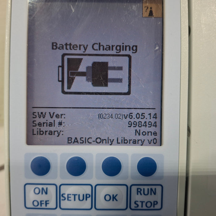 Baxter Sigma Spectrum 6.05.14 with A/B/G/N Battery Infusion Pump