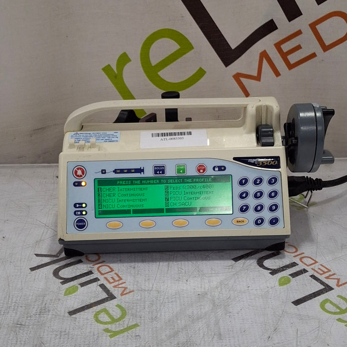 Smiths Medical Medfusion 3500 Syringe Infusion Pump