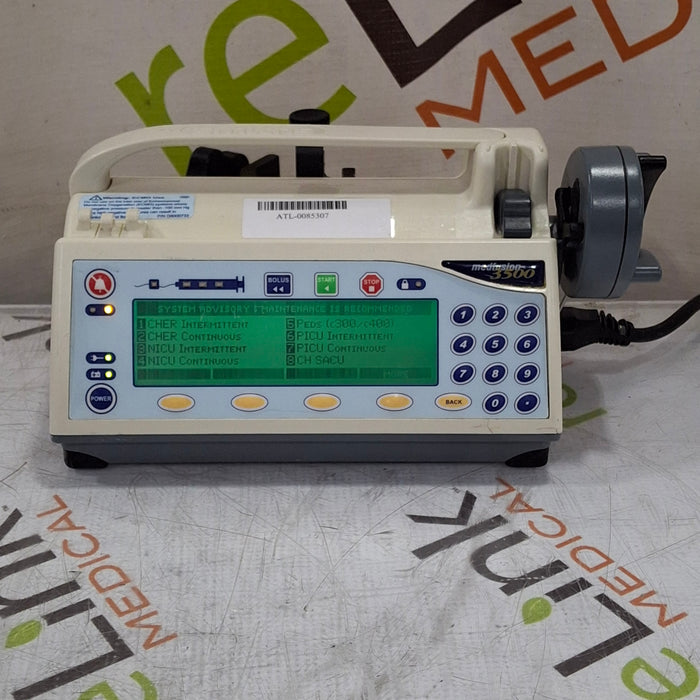 Smiths Medical Medfusion 3500 Syringe Infusion Pump