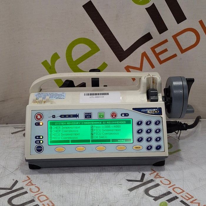 Smiths Medical Medfusion 3500 Syringe Infusion Pump