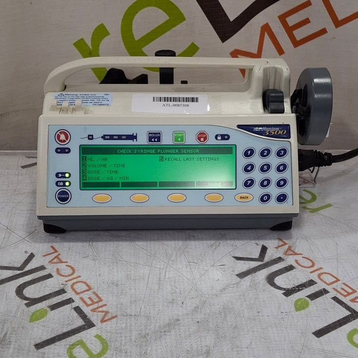 Smiths Medical Medfusion 3500 Syringe Infusion Pump