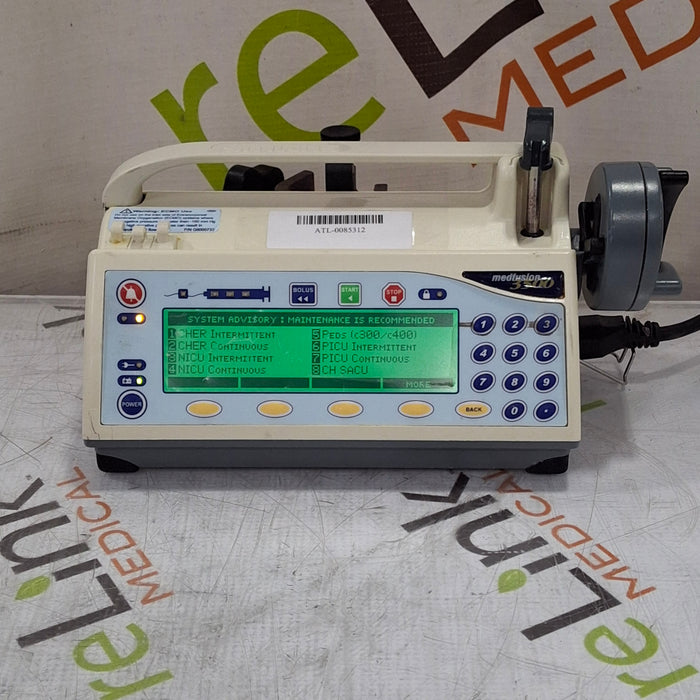 Smiths Medical Medfusion 3500 Syringe Infusion Pump