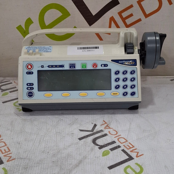 Smiths Medical Medfusion 3500 Syringe Infusion Pump