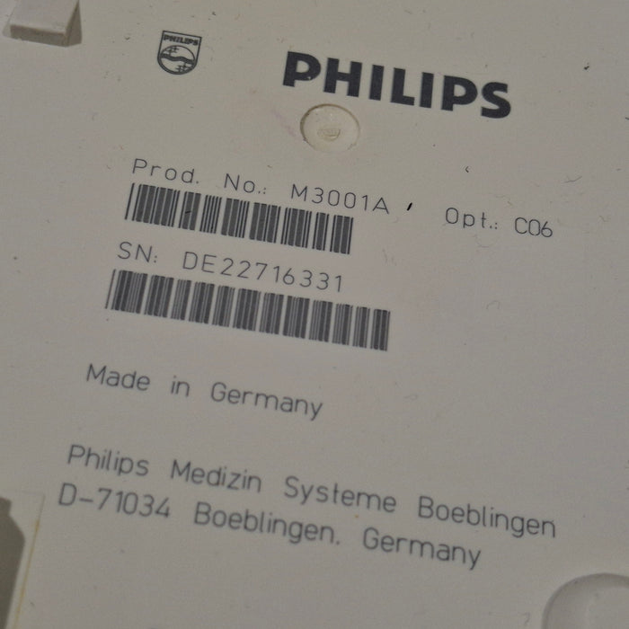 Philips M3001A-C06 Fast SpO2, NIBP, ECG, Temp, IBP MMS Module