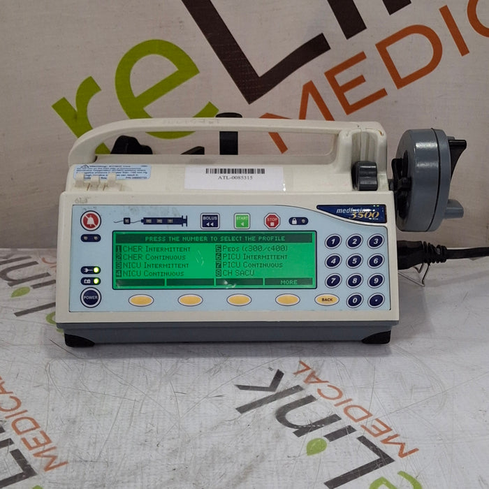 Smiths Medical Medfusion 3500 Syringe Infusion Pump