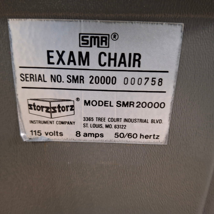 Global Surgical Corporation SMR 20000 ENT Procedure Chair