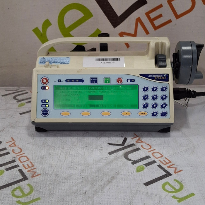 Smiths Medical Medfusion 3500 Syringe Infusion Pump