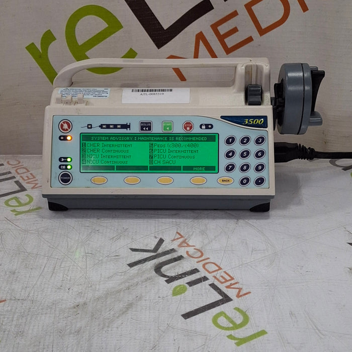 Smiths Medical Medfusion 3500 Syringe Infusion Pump