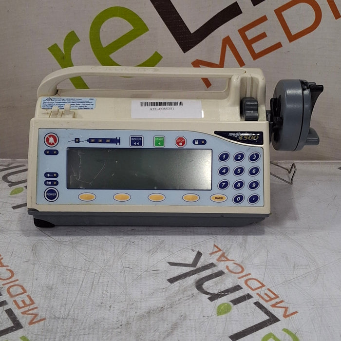 Smiths Medical Medfusion 3500 Syringe Infusion Pump