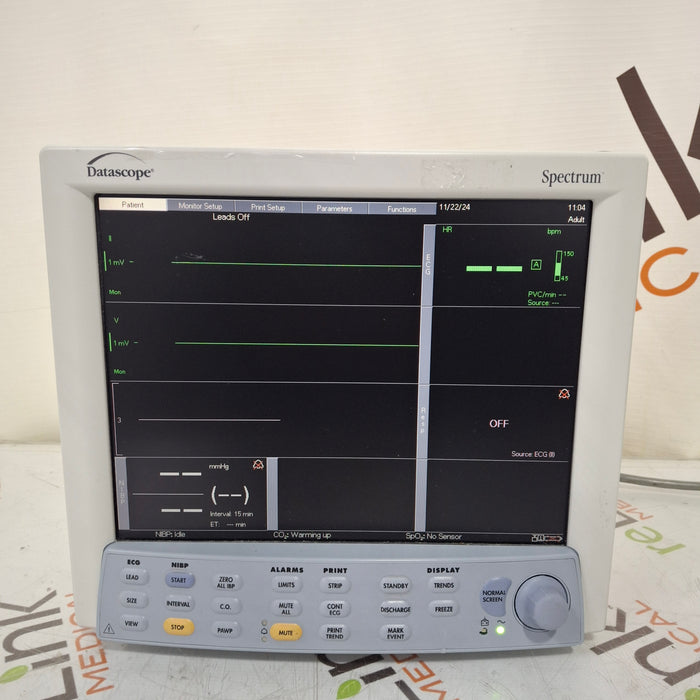 Datascope Spectrum w/CO2 Patient Monitor