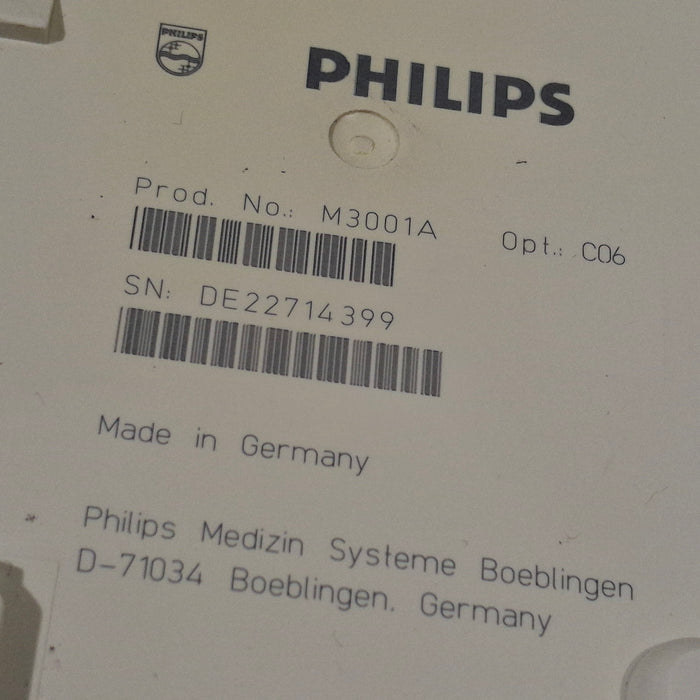 Philips M3001A-C06 Fast SpO2, NIBP, ECG, Temp, IBP MMS Module