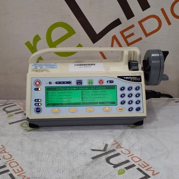 Smiths Medical Medfusion 3500 Syringe Infusion Pump