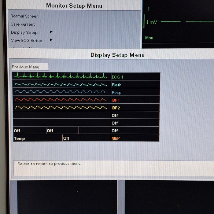 Datascope Spectrum Patient Monitor