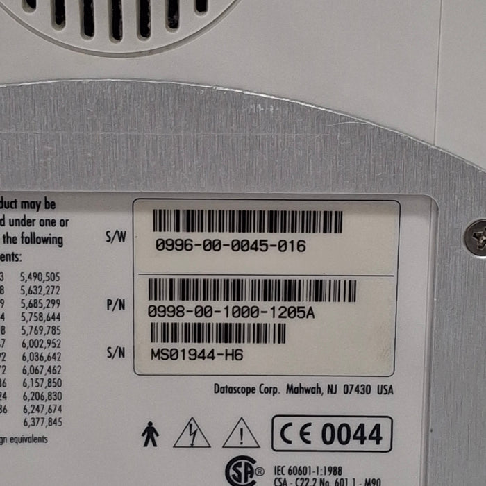 Datascope Spectrum Patient Monitor