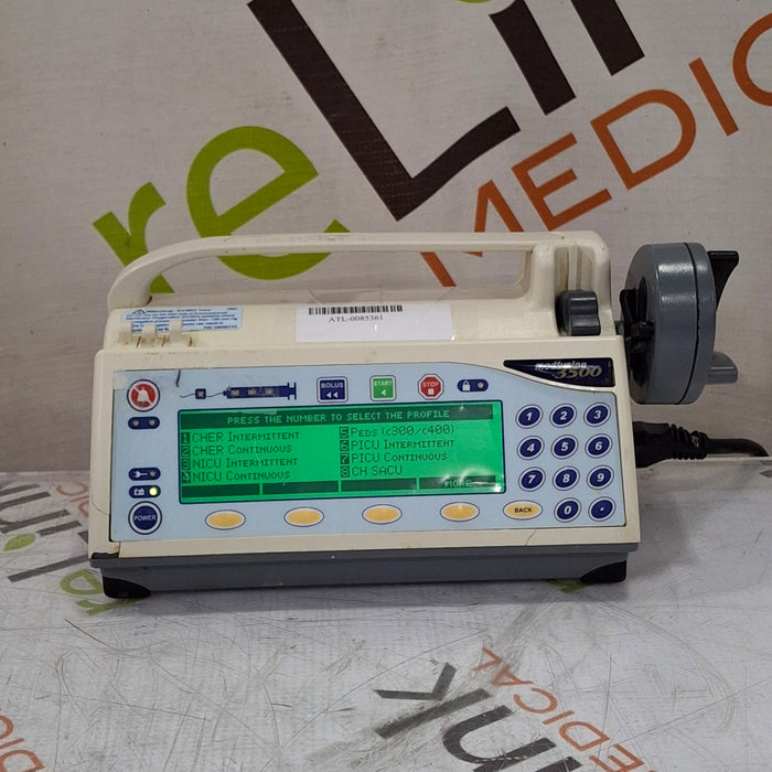 Smiths Medical Medfusion 3500 Syringe Infusion Pump