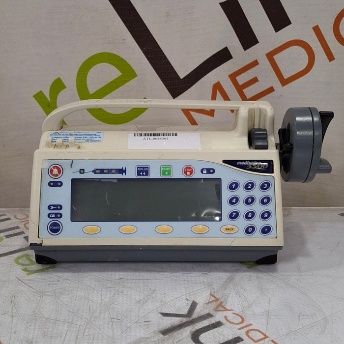 Smiths Medical Medfusion 3500 Syringe Infusion Pump